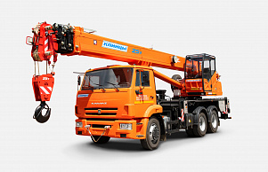Автокран КС-55713-1К-3 Клинцы 25 т, стрела 28 м